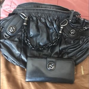 GUCCI Galaxy Purse and matching wallet